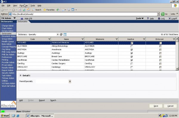 Touch Chart Emr