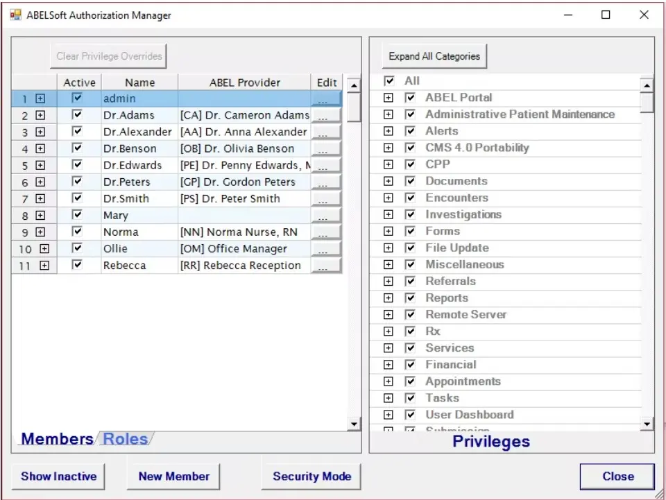ABELMed EHR-EMR/PM Software EHR and Practice Management Software
