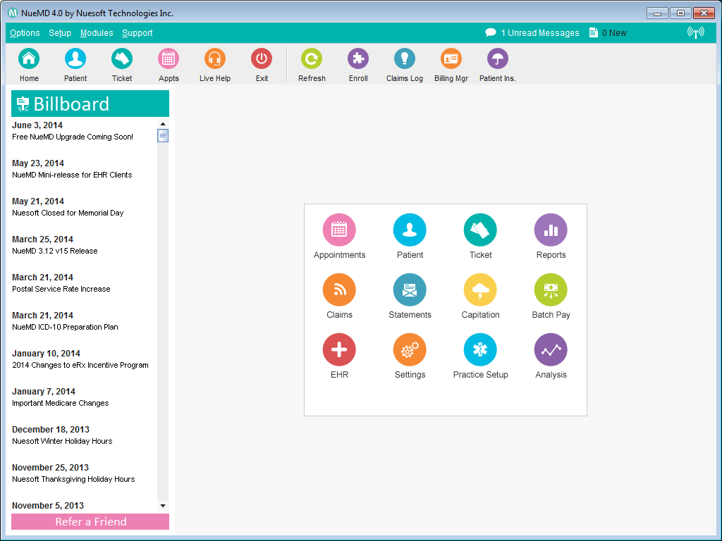 NueMD EHR Software EHR and Practice Management Software