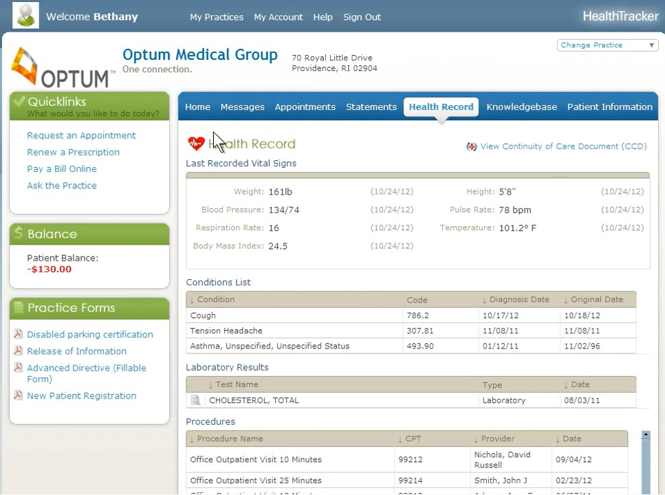 Optum Physician EMR Suite EHR and Practice Management Software