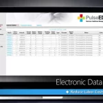 screenshot image of Pulse EHR software showing claims processing and healthcare data management interface