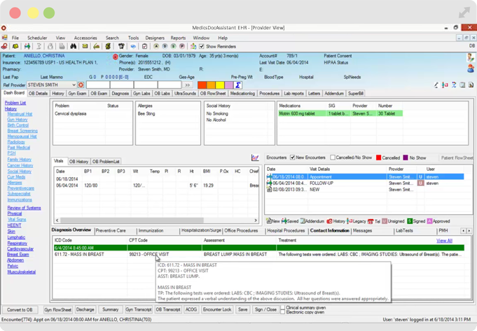 Emr Charting Systems