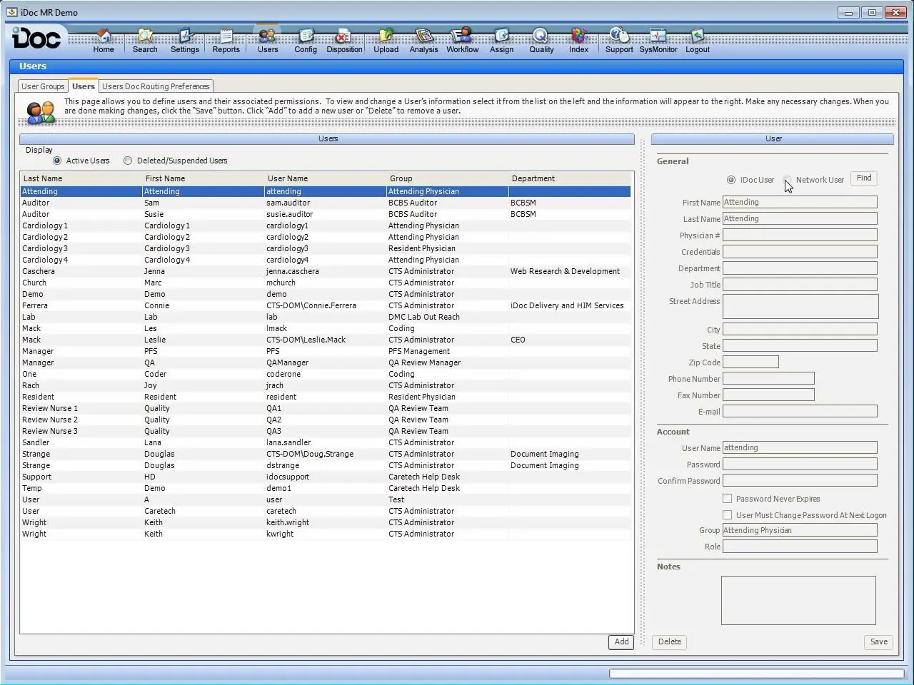 iDOC EHR Software EHR and Practice Management Software