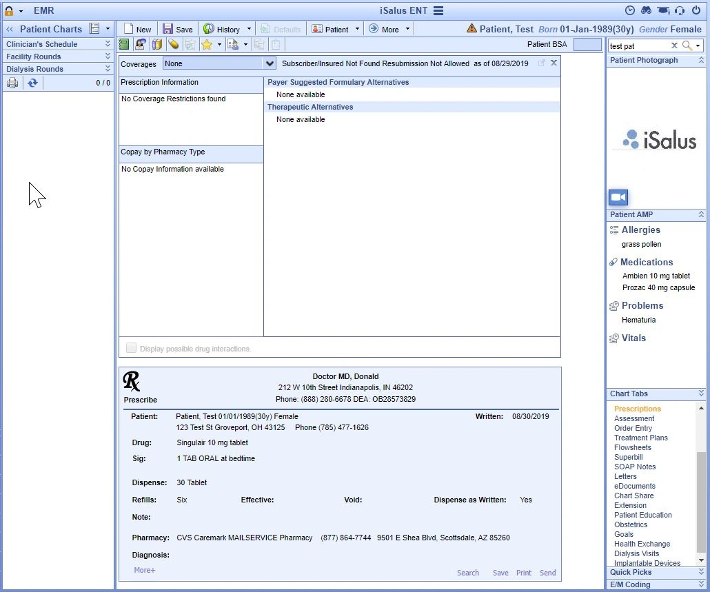 iSalus EHR Software EHR and Practice Management Software