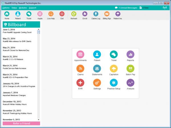 NueMD EHR Software EHR and Practice Management Software