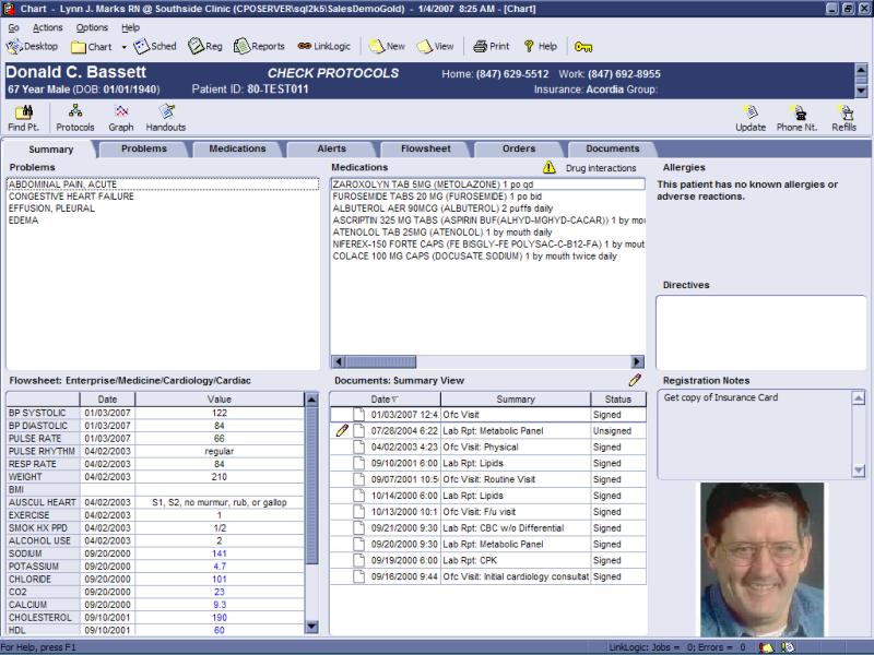 Centricity Charting System