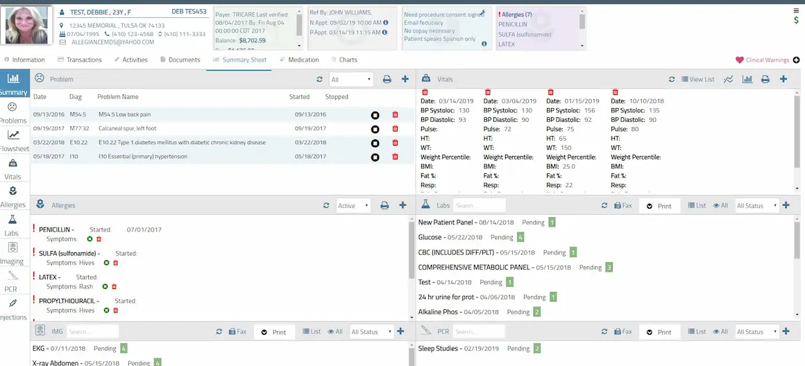 AllegianceMD EHR Software EHR and Practice Management Software