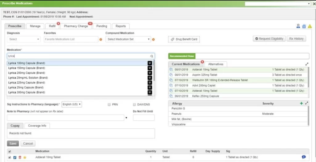 InSync-EMR-Practice-Management-Software-Prescribe-Medications