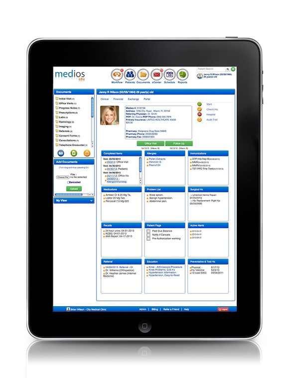 Medios EHR Software EHR and Practice Management Software