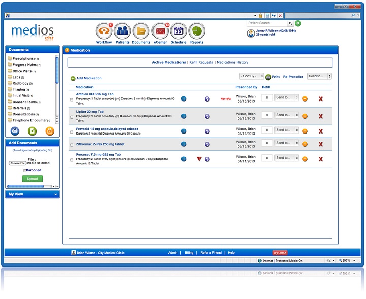 Medios EHR Software EHR and Practice Management Software