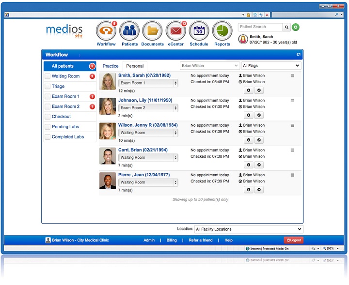 Medios EHR Software EHR and Practice Management Software