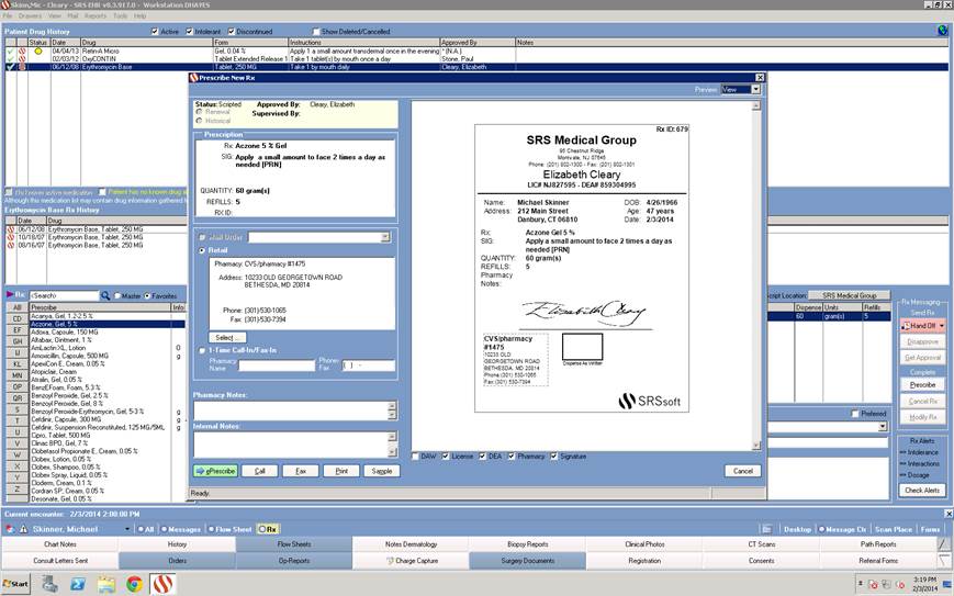 SRSsoft EHR Software EHR and Practice Management Software