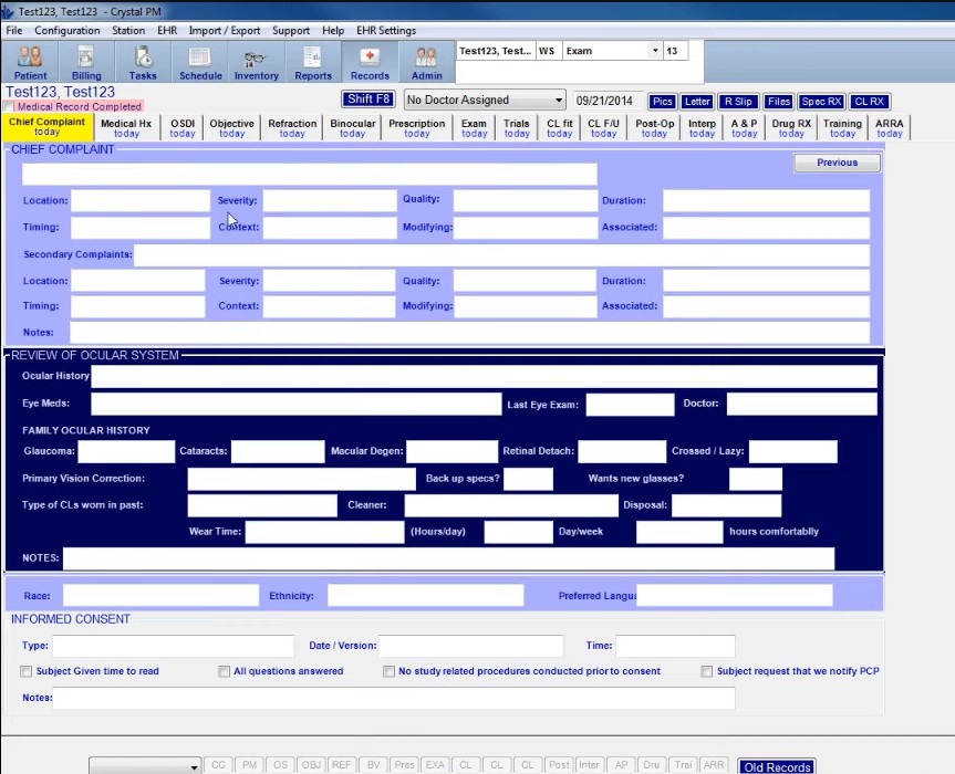 Crystal Practice Management (PM) Software EHR and Practice Management Software