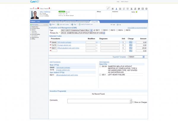 CureMD EHR Software EHR and Practice Management Software