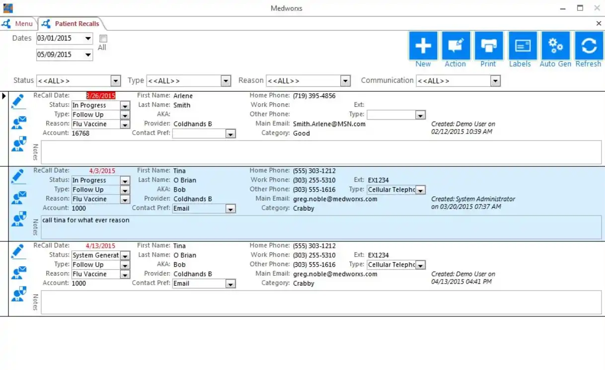 MedWorxs Evolution EHR Software EHR and Practice Management Software