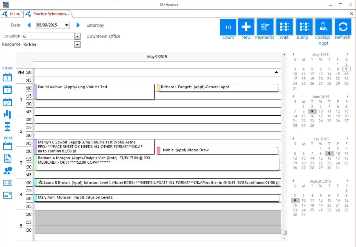 MedWorxs Evolution EHR Software EHR and Practice Management Software