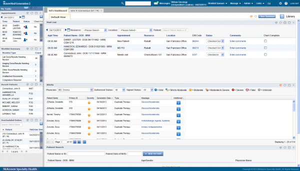 Mckesson Charting System