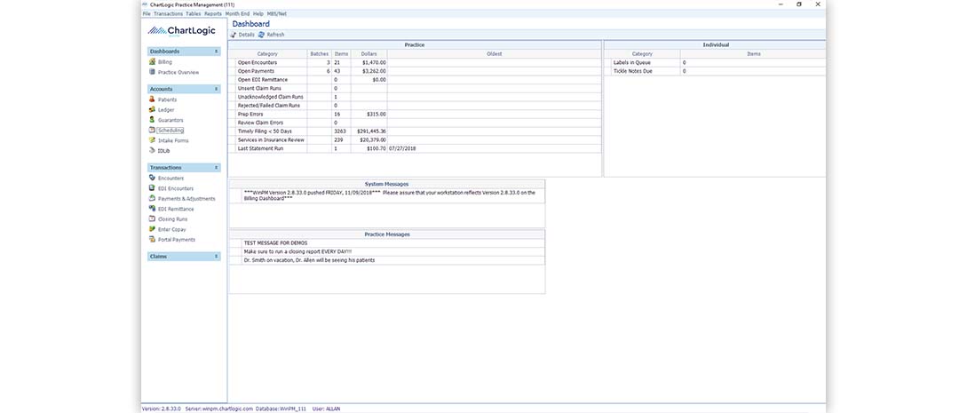 ChartLogic EHR Software EHR and Practice Management Software