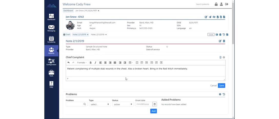 ChartLogic EHR Software EHR and Practice Management Software