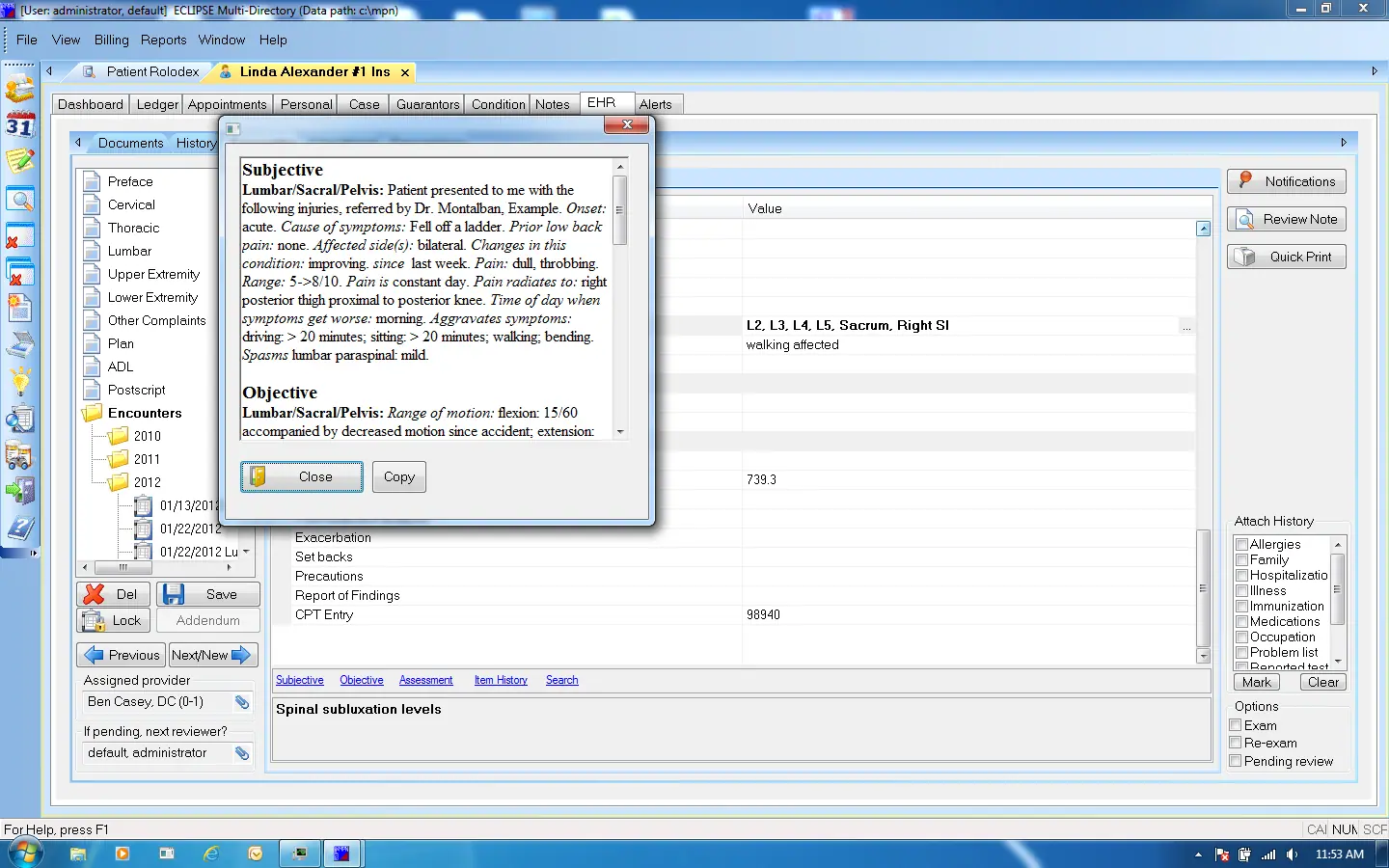 Eclipse Practice Management Software EHR and Practice Management Software