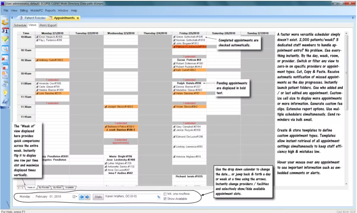 Eclipse Practice Management Software EHR and Practice Management Software