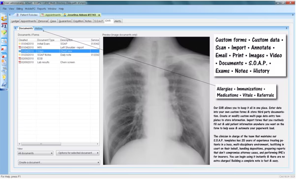 Eclipse Practice Management Software EHR and Practice Management Software