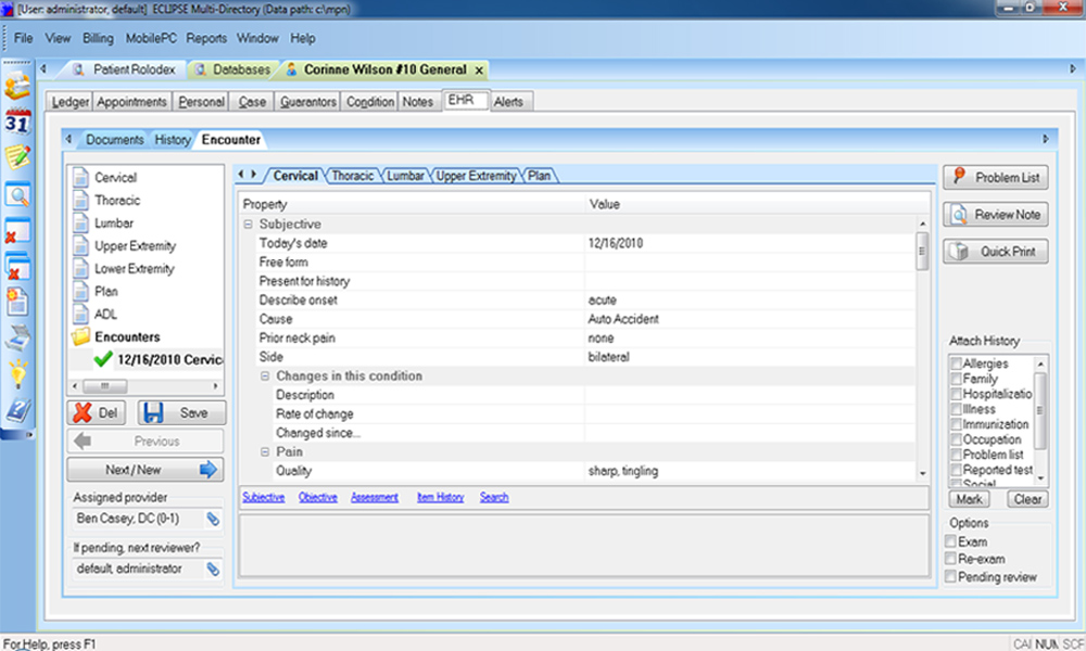 Eclipse Practice Management Software EHR and Practice Management Software