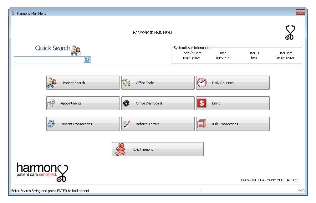 Harmony eNotes EHR Software EHR and Practice Management Software