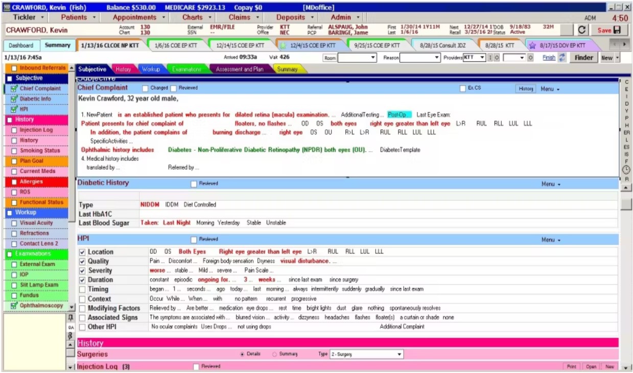 MDoffice EMR Software EHR and Practice Management Software