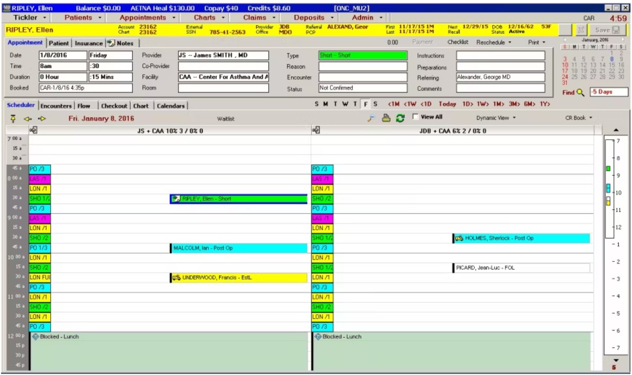 MDoffice EMR Software EHR and Practice Management Software