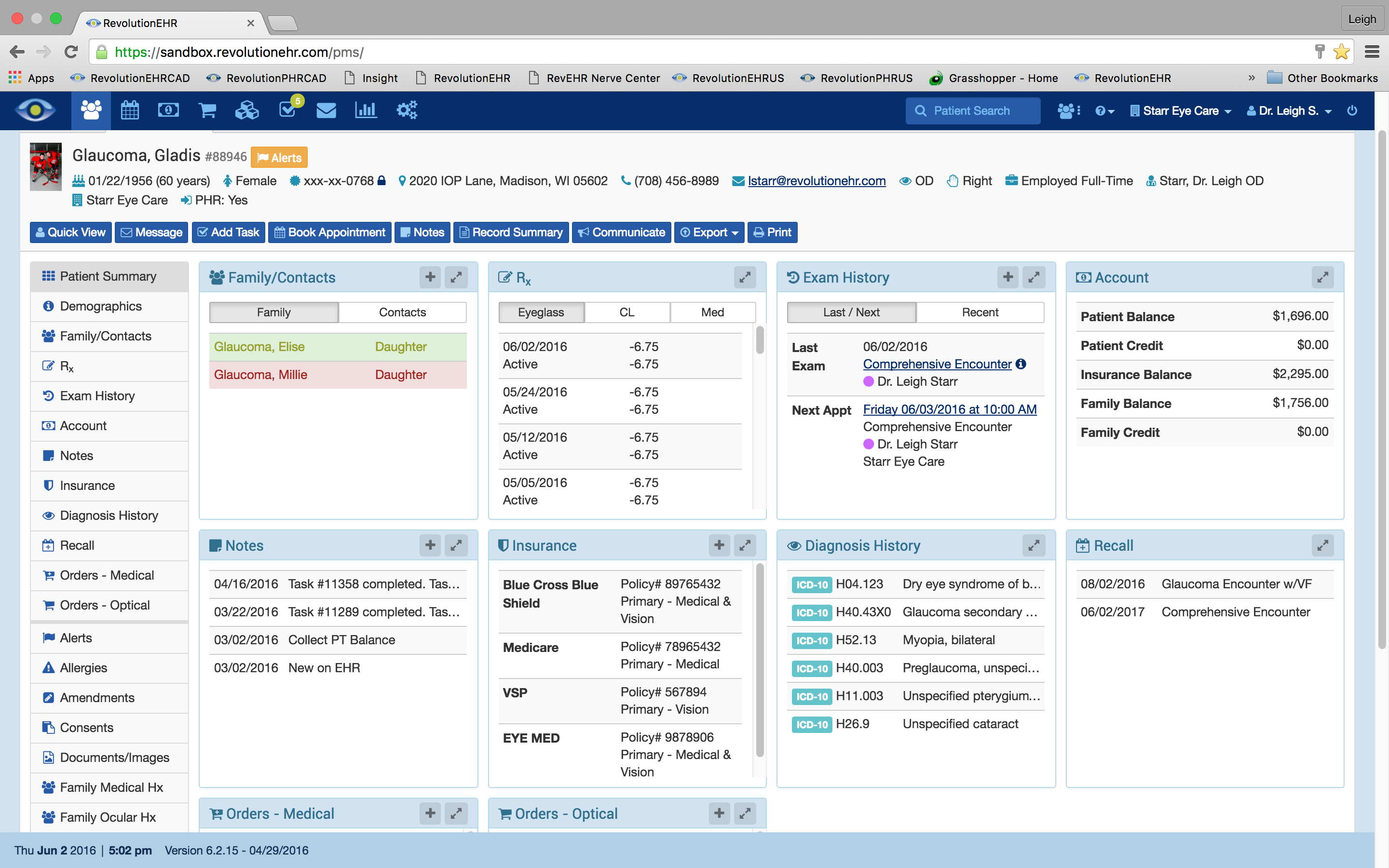 RevolutionEHR Software EHR and Practice Management Software