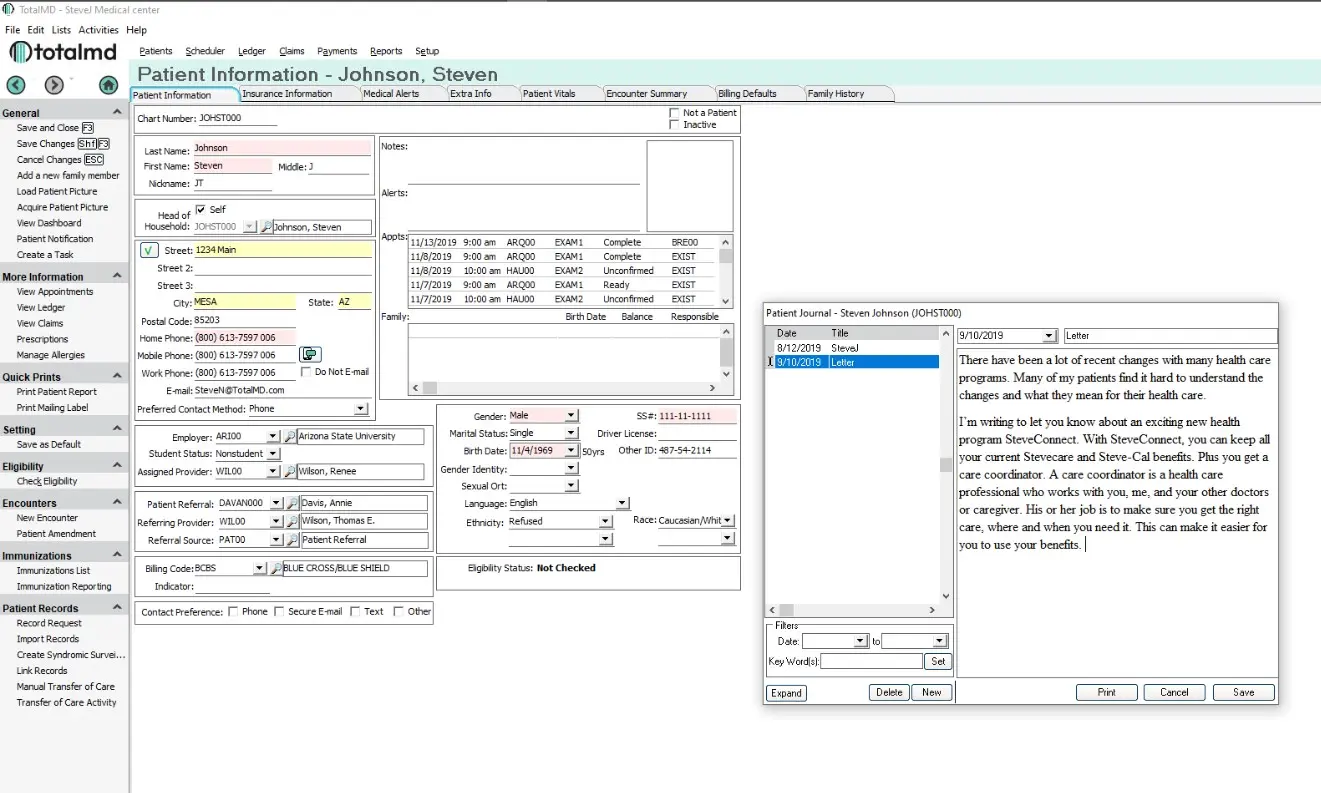 TotalMD EMR Software EHR and Practice Management Software