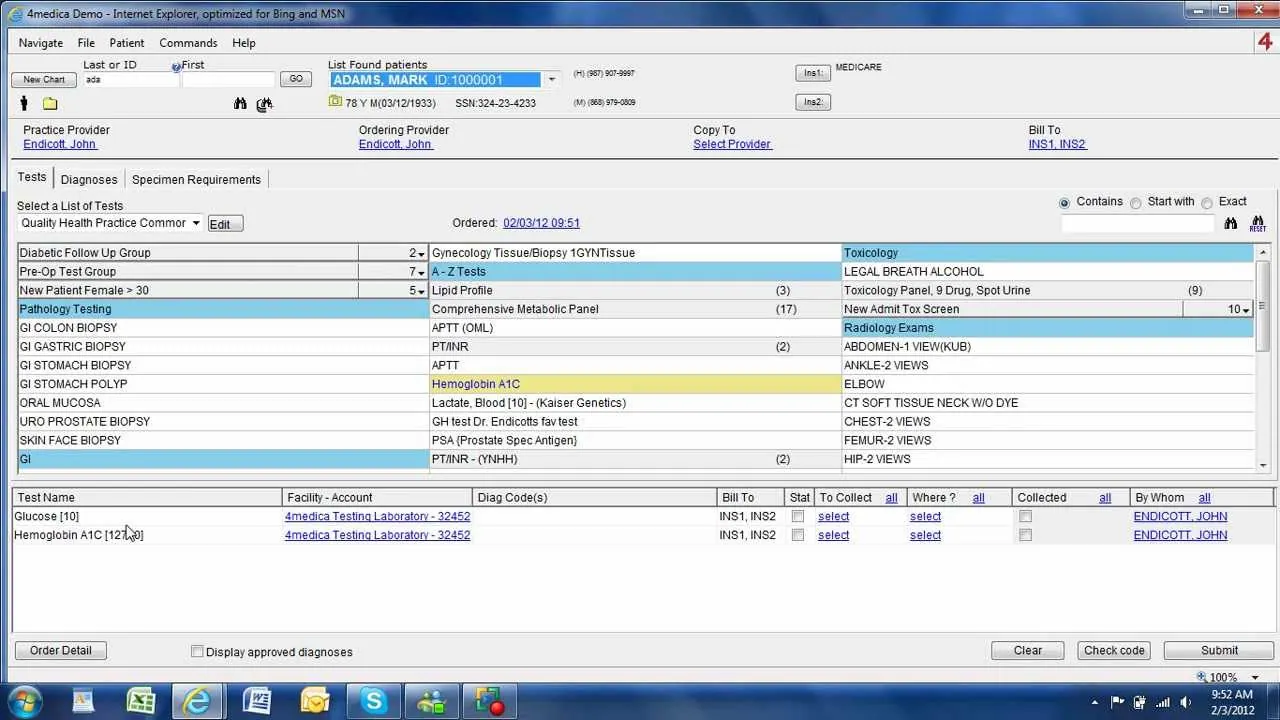 4medica iEHR Software EHR and Practice Management Software