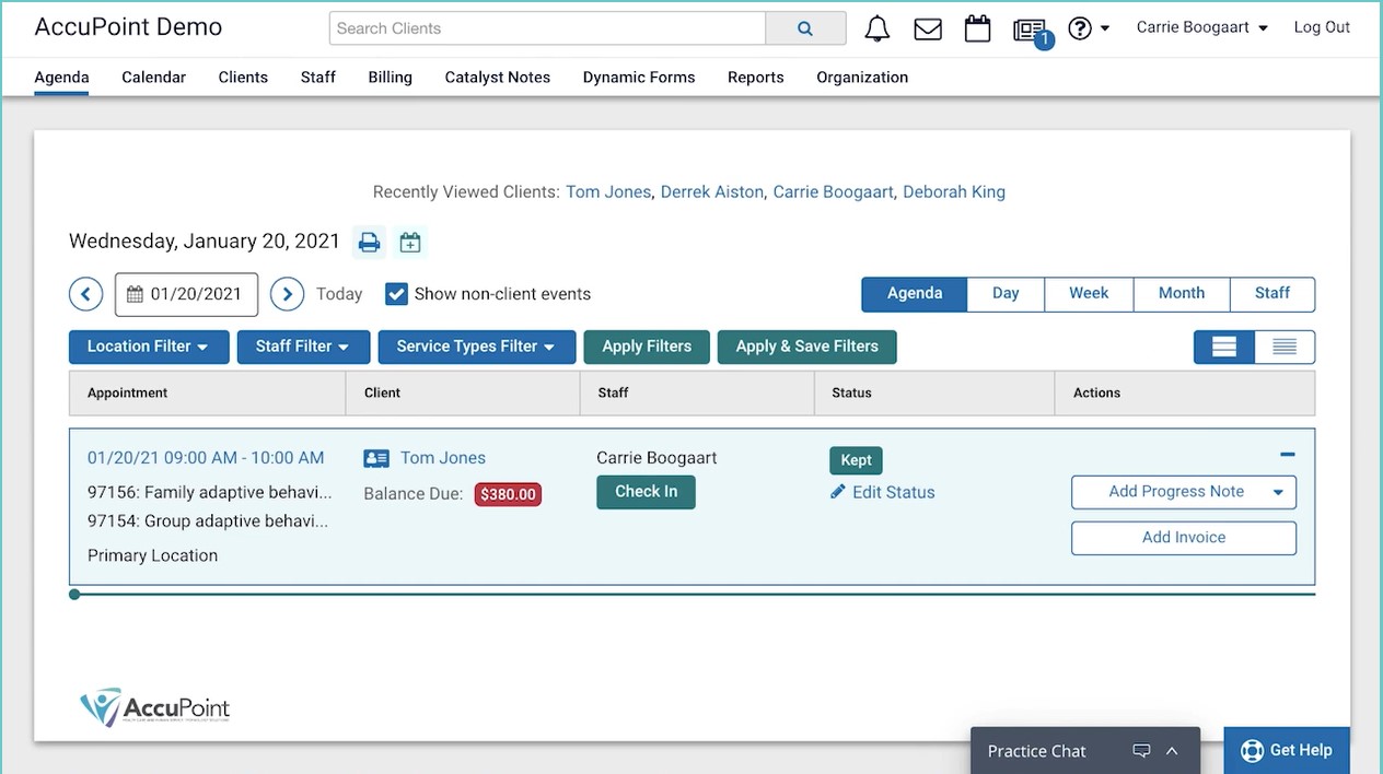 AccuPoint EMR Software EHR and Practice Management Software