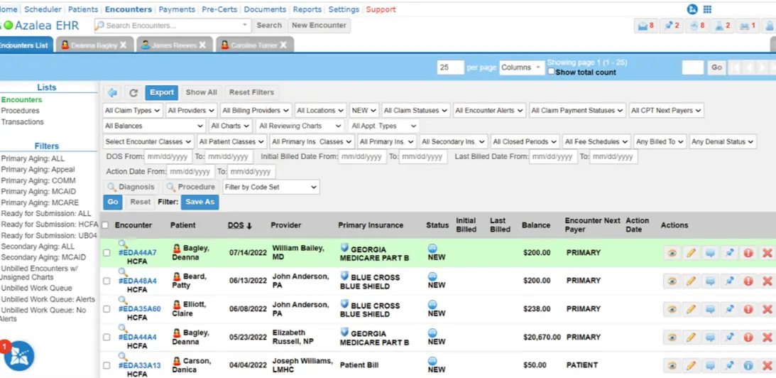 Azalea Health EHR Software EHR and Practice Management Software