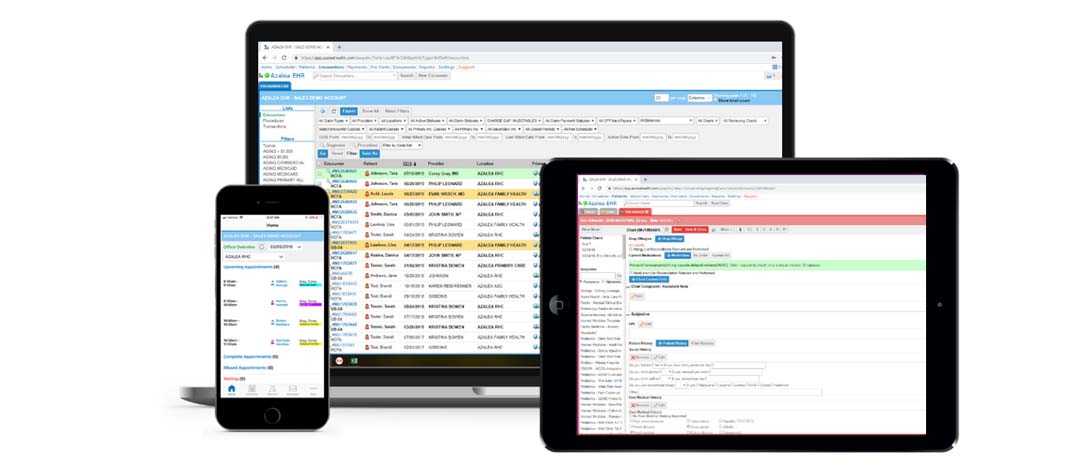Azalea Health EHR Software EHR and Practice Management Software