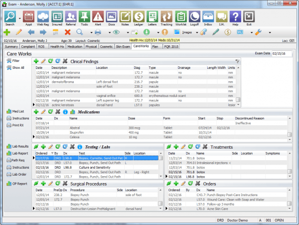 Compulink Dermatology Advantage EHR Software EHR and Practice Management Software