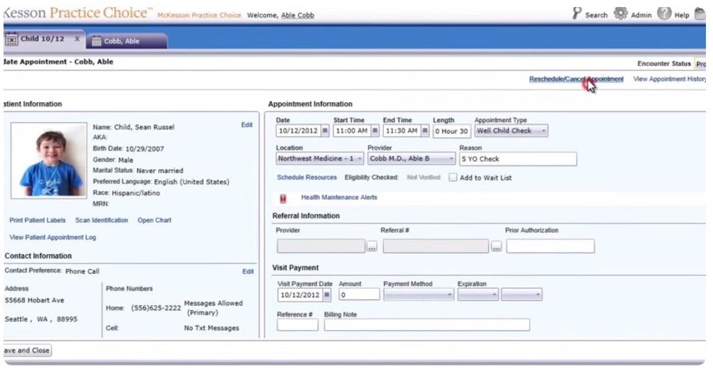 Horizon Ambulatory Care Software by McKesson EHR and Practice Management Software