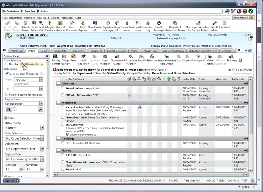 Sunrise Ambulatory Care Software by Allscripts EHR and Practice Management Software