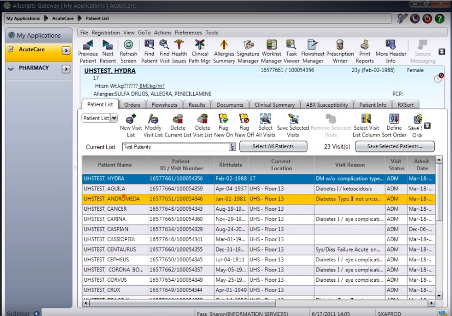 Sunrise Ambulatory Care Software by Allscripts EHR and Practice Management Software