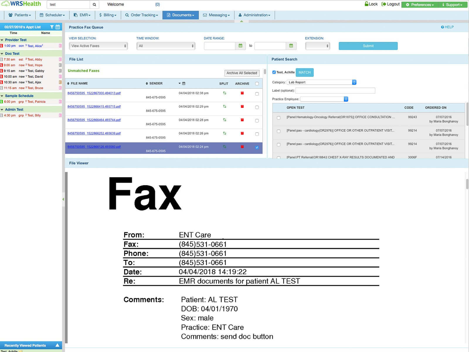 WRS Health EHR Software EHR and Practice Management Software