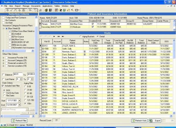 KeyChart Ophthalmology EMR Software EHR and Practice Management Software
