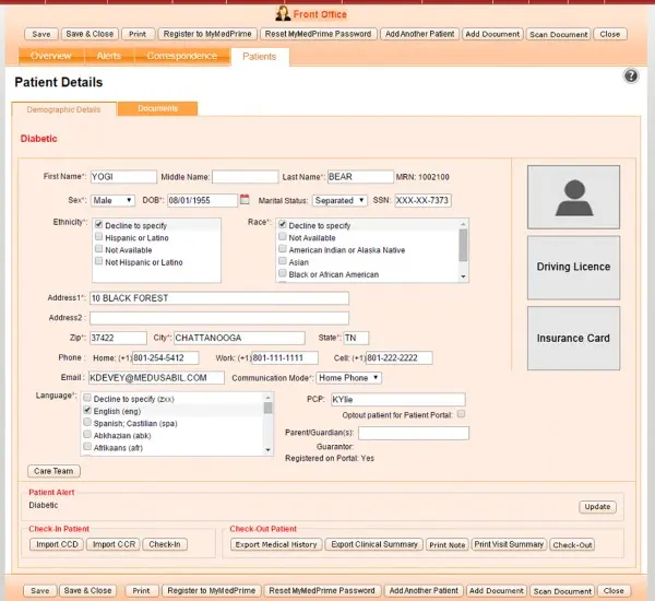 Med Prime EHR Software EHR and Practice Management Software