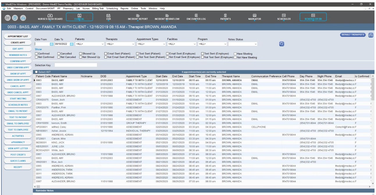 MedEZ EHR Software EHR and Practice Management Software