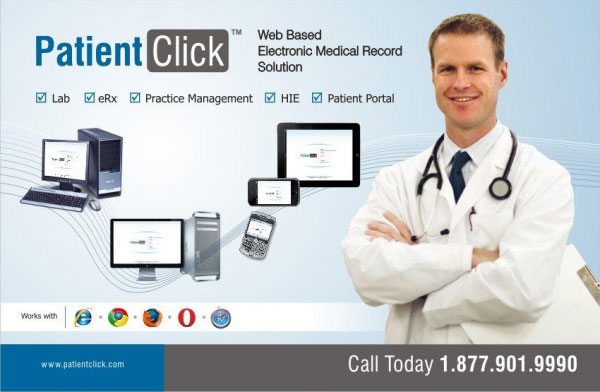 PatientClick EHR Software Suite EHR and Practice Management Software