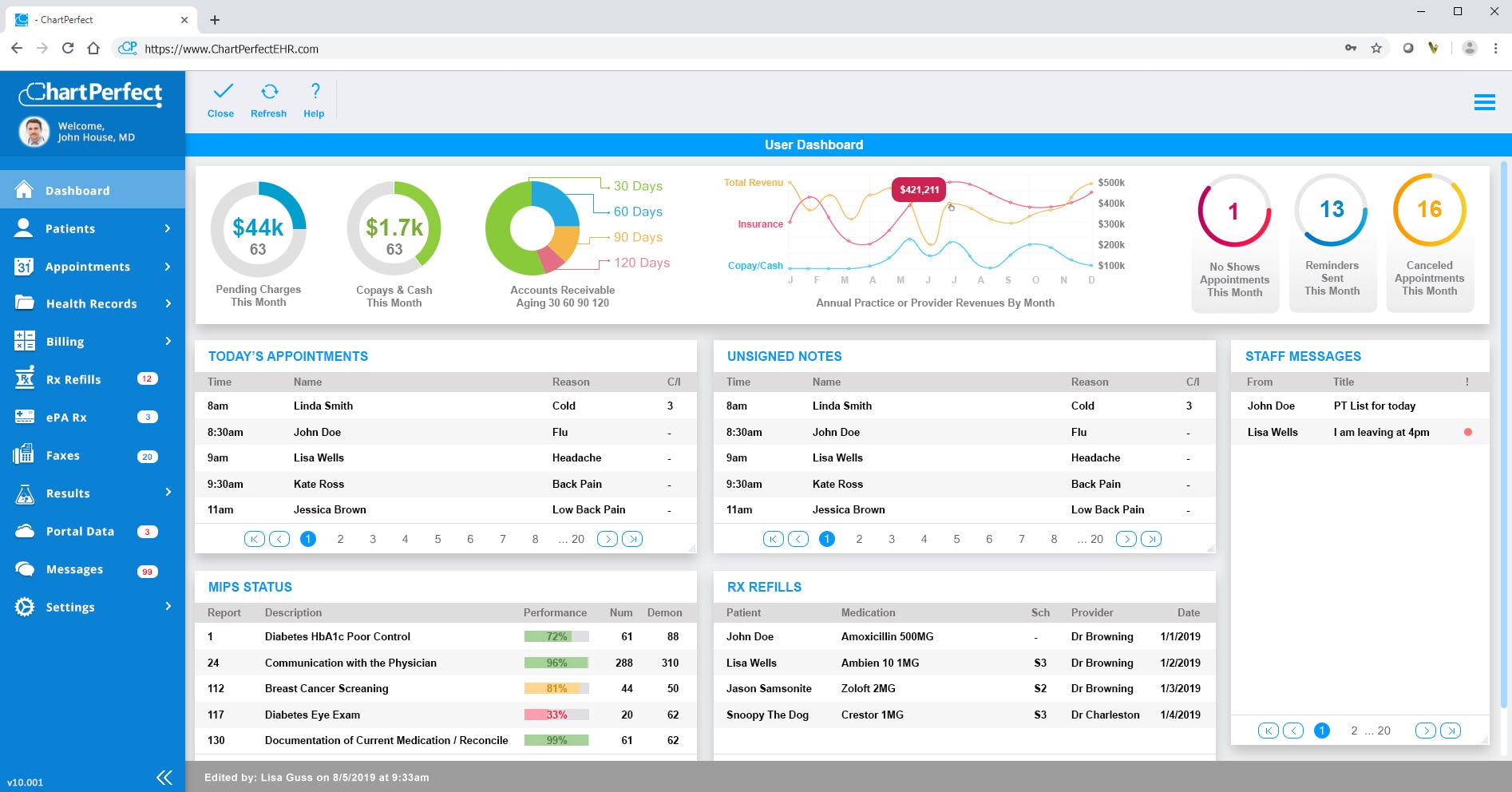 ChartPerfect EMR Software EHR and Practice Management Software