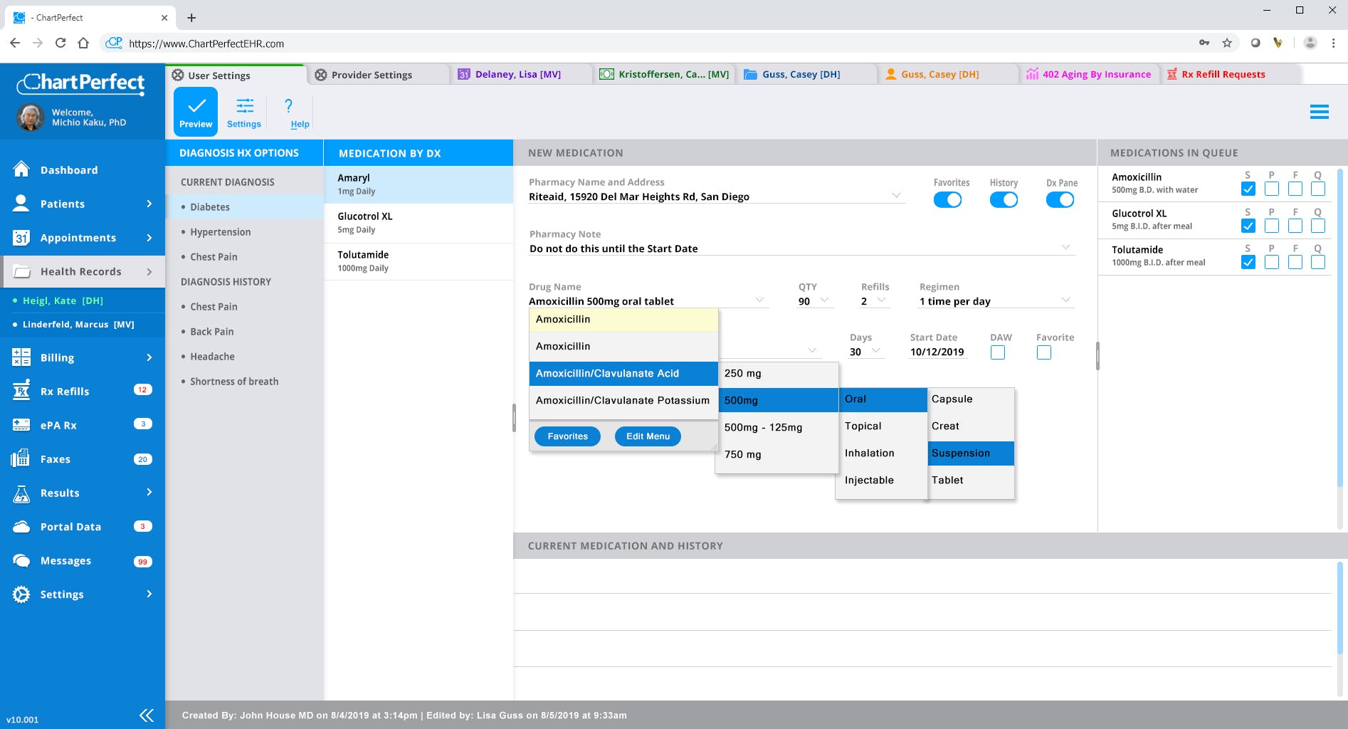 ChartPerfect EMR Software EHR and Practice Management Software