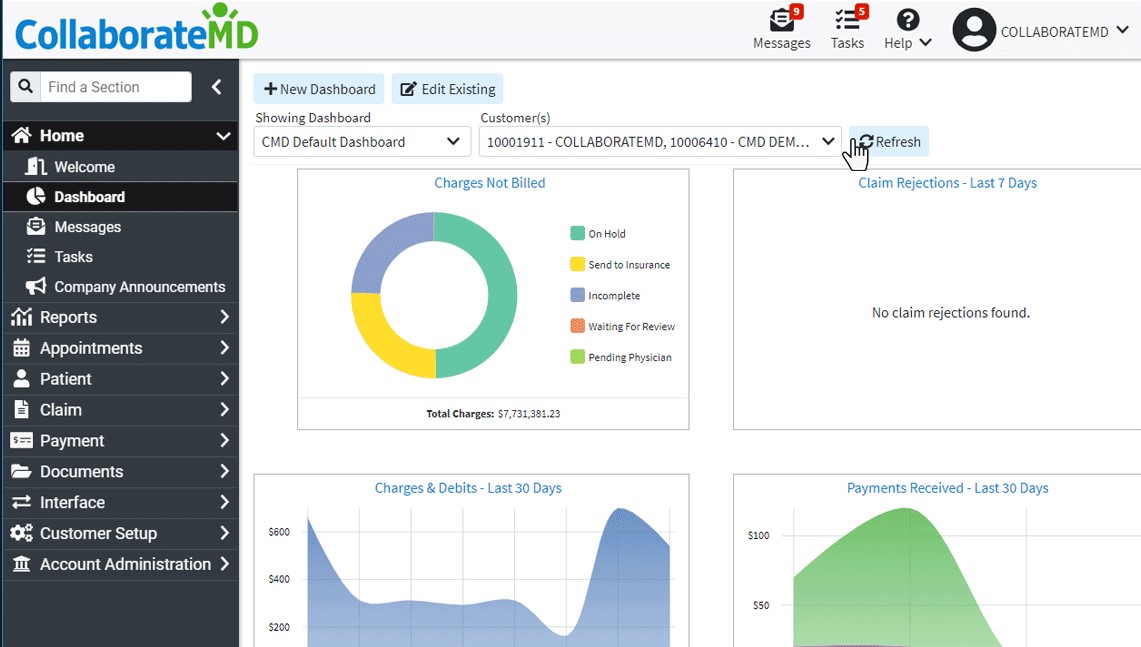 CollaborateMD Medical Billing Software EHR and Practice Management Software