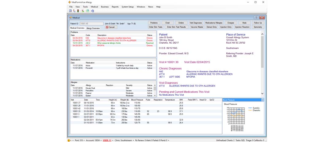 Medformix Vue EHR Software EHR and Practice Management Software