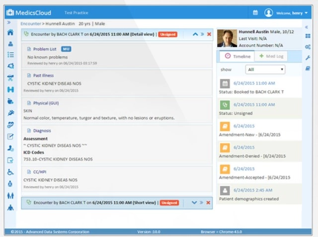 MedicsDocAssistant EHR Software EHR and Practice Management Software